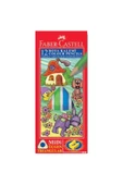 FABER CASTELL MİDİ ÜÇGEN BOYA KALEMİ 12/TB 334000 - 1
