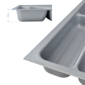 Vilinze Çekmece İçi Kaşıklık Gri - 4