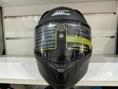 KASK MTS PRO 910 GÜNEŞ GÖZLÜKLÜ MAT SİYAH - 4