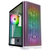 Bitfenix Nova Mesh SE NSE-300-WWGKP-4A Tempered Glass ARGB USB 3.0 ATX Beyaz Mor Mid Tower Kasa - 1