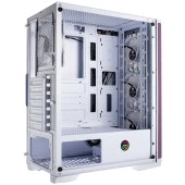 Bitfenix Nova Mesh SE NSE-300-WWGKP-4A Tempered Glass ARGB USB 3.0 ATX Beyaz Mor Mid Tower Kasa - 5
