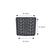 Kia Besta, Bongo , Mazda Pick-Up, B2500 için Pedal Lastiği - 2
