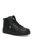 U.S Polo Assn. ARISTO HI 3PR Erkek Sneaker Ayakkabı Siyah 40-45 - 3