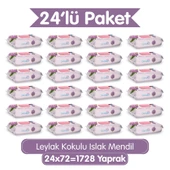 Paddlers Leylak Kokulu Islak Mendil 24x72 li Koli (1728 Yaprak) thumbnail 1