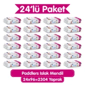 Paddlers Islak Mendil 24x96 lı Koli (2304 Yaprak) thumbnail 1