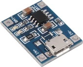 Ma 5V Mini Mikro USB 1A TP4056 Lityum Pil Şarj Kartı Şarj Aleti Modülü-Mavi (Yurt Dışından) - 1