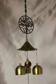Deprem Zili Çanı Rüzgar Çanı Zili Feng Shui Yin Yang Hayat Ağacı - 7