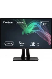 ViewSonic  Vp3256-4k 31.5 3840x2160 60hz 5ms Hdmı Dp Type-c Hdr10 Curved Ips Monitör thumbnail 1