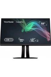 ViewSonic  Vp3256-4k 31.5 3840x2160 60hz 5ms Hdmı Dp Type-c Hdr10 Curved Ips Monitör thumbnail 2