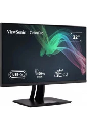 ViewSonic  Vp3256-4k 31.5 3840x2160 60hz 5ms Hdmı Dp Type-c Hdr10 Curved Ips Monitör thumbnail 4