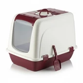 BvLX  5092 Kapalı Büyük Boy Kedi Tuvaleti XXL thumbnail 3