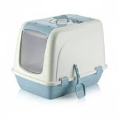 BvLX  5092 Kapalı Büyük Boy Kedi Tuvaleti XXL thumbnail 2