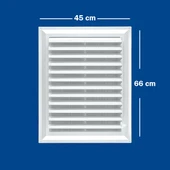 Güloğlu Panpen Plastik Menfez Panjur 45x66cm thumbnail 2