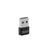 Alfa UW06 150 Mbps Wifi Adaptör, Realtek RTL8188FTV USB Dongle, PC Wifi Adaptör (Windows 10/11 Tak Çalıştır) thumbnail 1