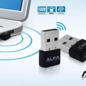 Alfa UW06 150 Mbps Wifi Adaptör, Realtek RTL8188FTV USB Dongle, PC Wifi Adaptör (Windows 10/11 Tak Çalıştır) thumbnail 3