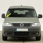 VW Caddy 2004-2010 Sağ Ön Çamurluk Köşe Plastiği 2K0819448B - 1