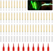 Valkyrie 50 Adet Kutulu Extra Aparatlı Fosfor Fitili - 39x4,5mm XXL boy - Glow Sticks - Yem İçi, Olta Ucu, Şamanda - 2