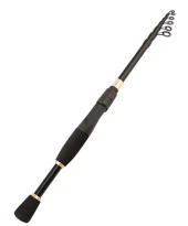 Valkyrie 2.4m Karbon Fiber Spinning 10-40gr LRF Olta Kamış - Ultra Hafif 125gr - Spin ve Baitcasting At Çek - 2kg taşıma - 8 Boğum Teleskopik - 2