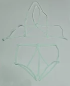 ASM1276 2 Li Kadın Ekru Karamis Bralet Takım thumbnail 4