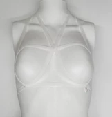 ASM1277 Kadın Ekru Karamis Bralet Tek Sütyen - 2