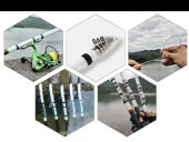 Valkyrie 3 Metre Karbon Fiber Balık Olta Kamış - 9 Boğum 9 Halka Teleskopik - - 5