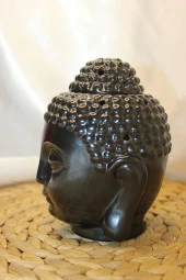 Buhardanlık Buda Surat Seramik Buhurdanlık thumbnail 4