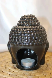 Buhardanlık Buda Surat Seramik Buhurdanlık thumbnail 5