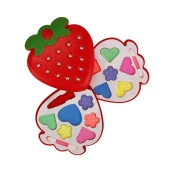 Çilek Kutulu 2 Katlı Makyaj Seti - 1