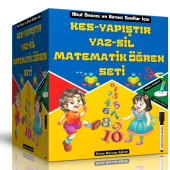 KES-YAPIŞTIR YAZ-SİL Matematik Öğren (Okul Öncesi ve Birinci Sınıflar İçin) thumbnail 1