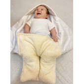 Miracix 0-7 Ay Bebek Dış Kundak Uyku Tulumu Welsoft Peluş - 3