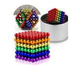 Neocube mıknatıs ,Mıknatıs Oyuncak Neocube Sihirli Toplar 216 Adet Mıknatıslı Bilye Sihirli Eğitici Lego Seti - 5