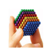Neocube mıknatıs ,Mıknatıs Oyuncak Neocube Sihirli Toplar 216 Adet Mıknatıslı Bilye Sihirli Eğitici Lego Seti - 6