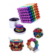 Neocube mıknatıs ,Mıknatıs Oyuncak Neocube Sihirli Toplar 216 Adet Mıknatıslı Bilye Sihirli Eğitici Lego Seti - 7