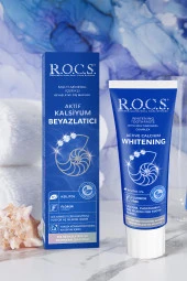 Rocs Aktif Kalsiyum Beyazlatıcı Diş Macunu – 94G - 5