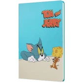 Mabbels Sert Kapak Butik Defter Tom And Jerry Peynir Mavi 80 YP 15x21 DFT-388111 - 1