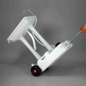 Porvaletti Tekerlekli Portatif Lavabo, 30L Temiz Su Tanklı thumbnail 4