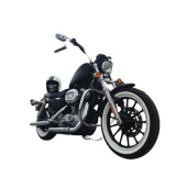 Atlas Motor 13 Jant Motosiklet Lastik Yanağı Beyaz 2 Adet Yanak - 1