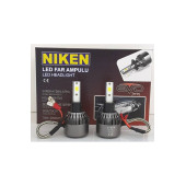 Evo Led Xenon Zenon H3 6500k - Şimşek Etkili Fan Soğutmalı - 1