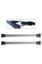Üniversal Gri Renk Çıta Wıngbar Port Bagaj Ara Atkı Tavan Barı Arabar 122 cm - 1