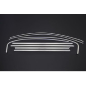 Fiat Egea Sedan Krom Cam Çerçevesi 8 Parça 2015-2024 Krom Cam Çıtası Paslanmaz Çelik - 4