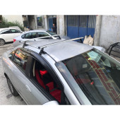 Bmw E46 Alüminyum Oluksuz Tip Port Bagaj Tavan Çıtası Ara Atkı Barı Kapıdan Sıkıştırmalı - 2