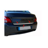 Peugeot 301 Krom Bagaj Alt Çıtası Paslanmaz Çelik - 1