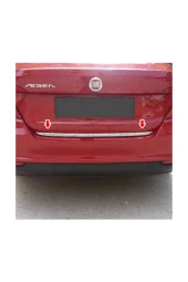 Fiat Egea 2015-2025 Uyumlu Krom Bagaj Alt Çıtası Paslanmaz Çelik - 1