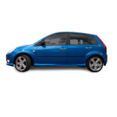 Ford Fiesta Krom Cam Çıtası 2002-2008 Paslanmaz Çelik - 4