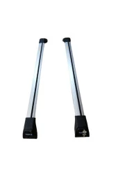 Hyundai Santa-fe 2013 ++ Gri Renk V2 Kilitli Üstden Tutmalı Port Bagaj Ara Atkı Tavan Barı thumbnail 3