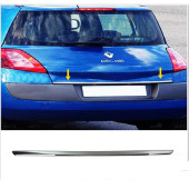 Renault Megane 2 Hb ( 2004-2010 ) Krom Bagaj Alt Çıtası Paslanmaz Çelik - 1