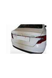 Fiat Egea Sedan ( 2015-2025) Plakalık Üst Krom Bagaj Çıtası Paslanmaz Çelik - 2