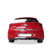 Hundai I30 ( 2013-2017 ) Krom Bagaj Alt Çıtası Paslanmaz Çelik thumbnail 1