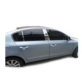 Volkswagen Passat B6 Krom Cam Direği 6 Parça 2005 - 2010 Paslanmaz Çelik - 2
