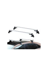 Fiat Egea Sedan ( 2015-2020 ) 3 Aparatlı Oluksuz Tip Port Bagaj Tavan Çıtası Ara Atkı Barı Çıta thumbnail 1